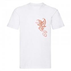 T-shirt Papillon de Profil